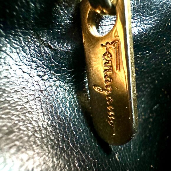 Vintage Salvatore Ferragamo Leather Crossbody Bag - Picture 7 of 12